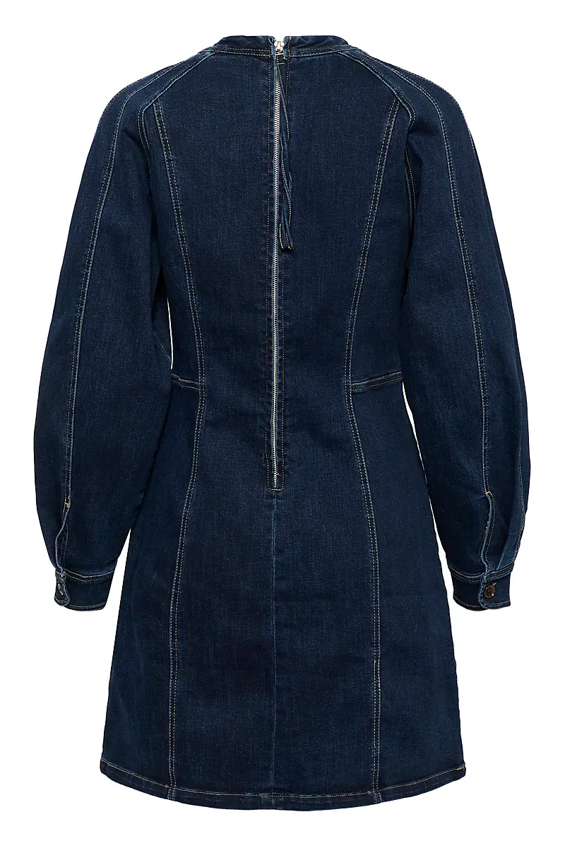 SAINT TROPEZ - Noe Dress Dark Blue Denim