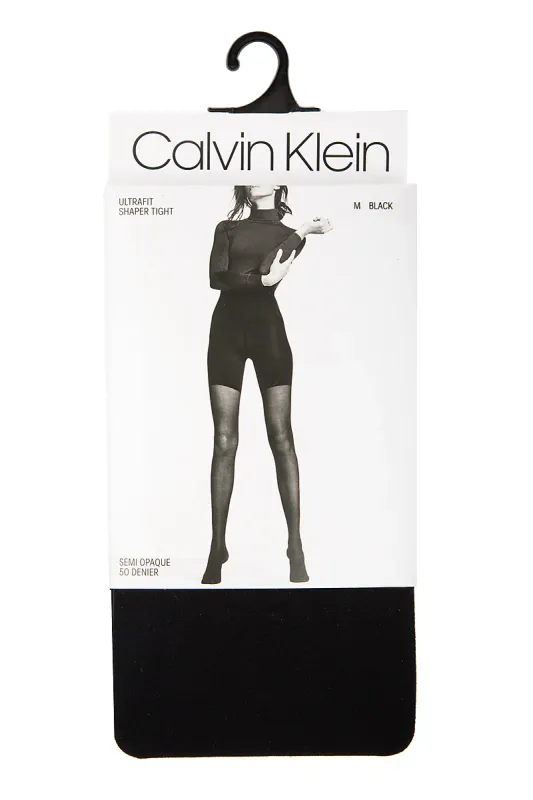 CALVIN KLEIN - Ultra Fit Matte 50 Den Semi Opaque Black