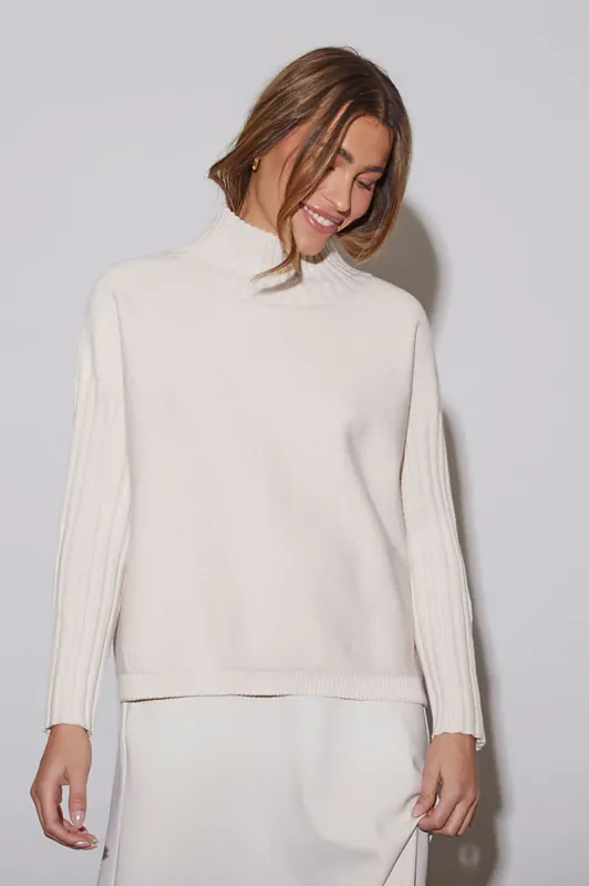 ISAY - Kaddy Knit Pullover Winter White Melange