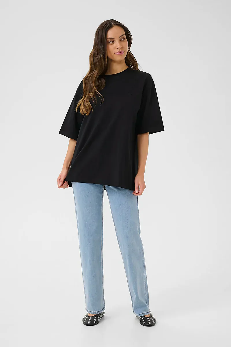 CREAM - Okina T-shirt OZ Pitch Black