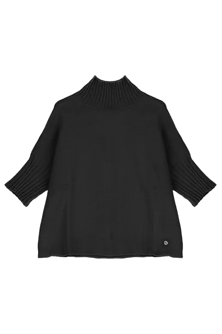 Hovedbilde PLEASE - Turtleneck Sweat Nero