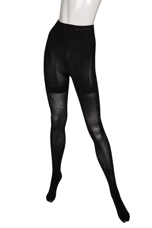 CALVIN KLEIN - Ultra Fit Matte 50 Den Semi Opaque Black