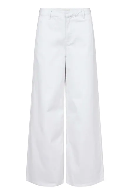 Hovedbilde CREAM - Visti Colored Denim Bukse Snow White