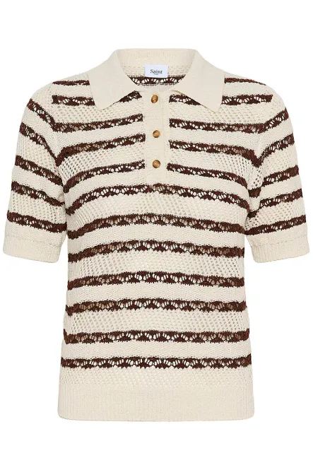 Hovedbilde SAINT TROPEZ - Rosetta Pullover Fondue Fudge