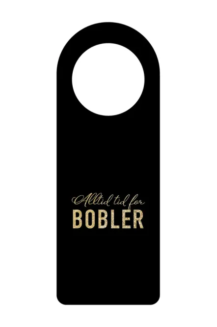 Hovedbilde NORWAY DESIGNSTUDIO - Flaskekort Bobler Sort