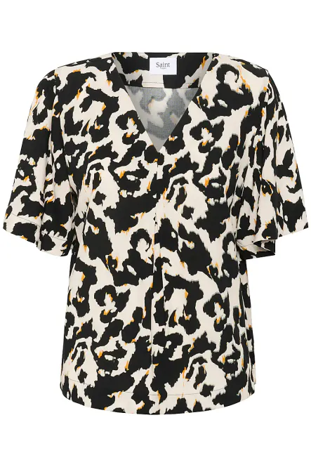 Hovedbilde SAINT TROPEZ - Marca Bluse Orchid Painted Leopard